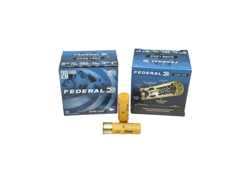 Federal GAME LOAD 20 Gauge 2.75 78oz 8 Shot